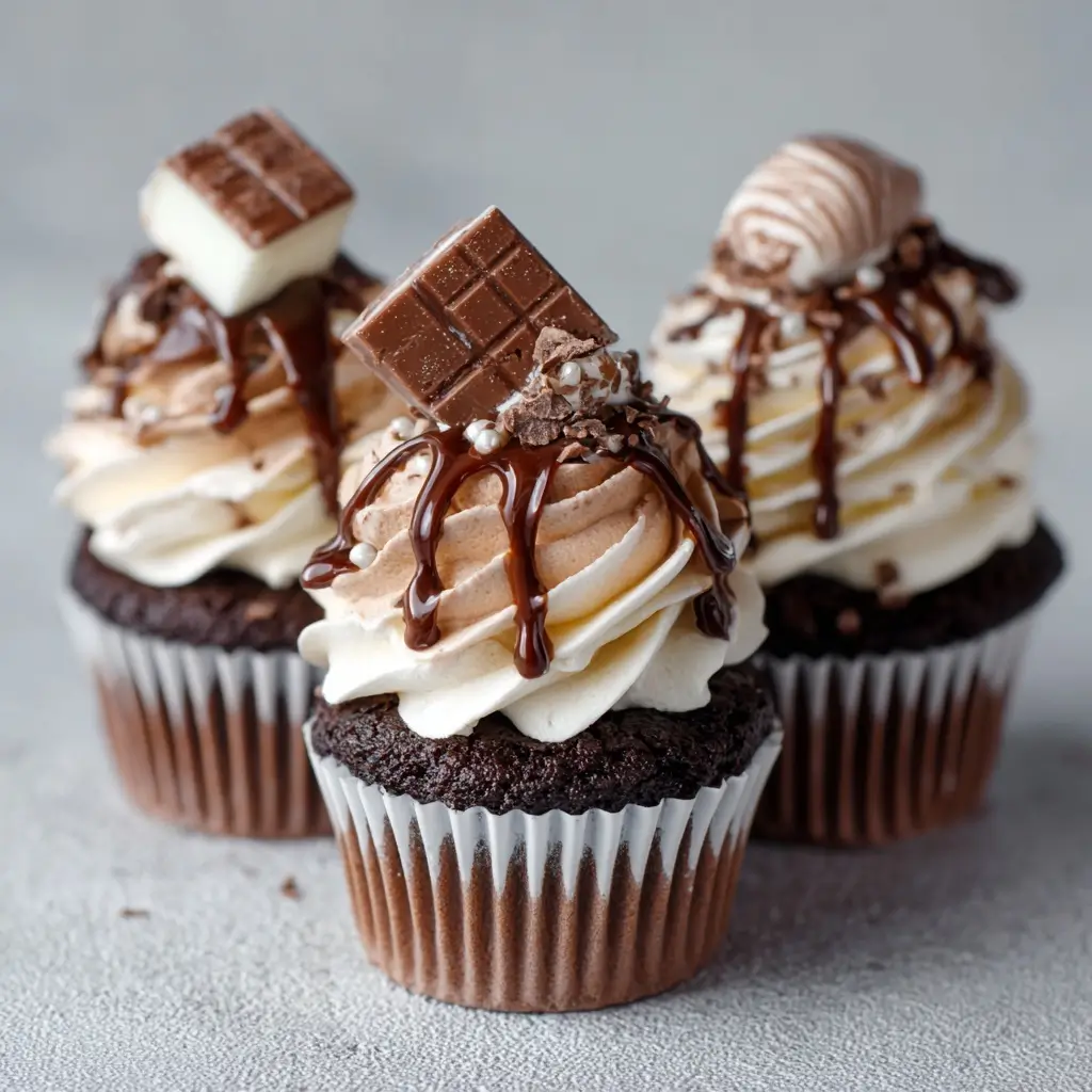 Chocolate Milkshake Cupcakes