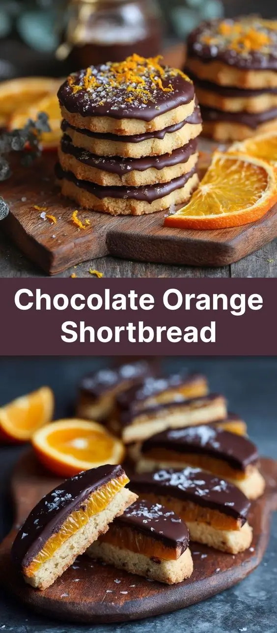 Chocolate Orange Shortbread