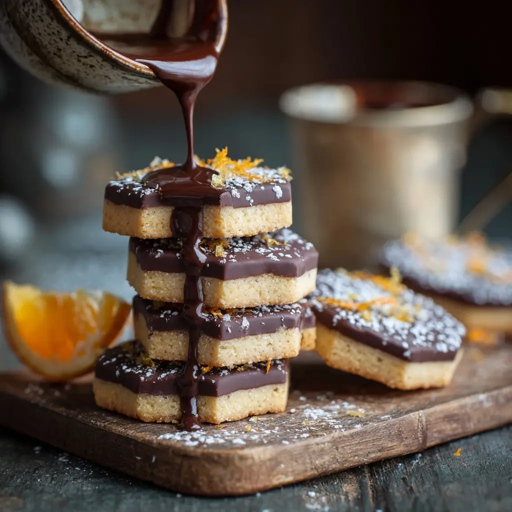 Chocolate Orange Shortbread