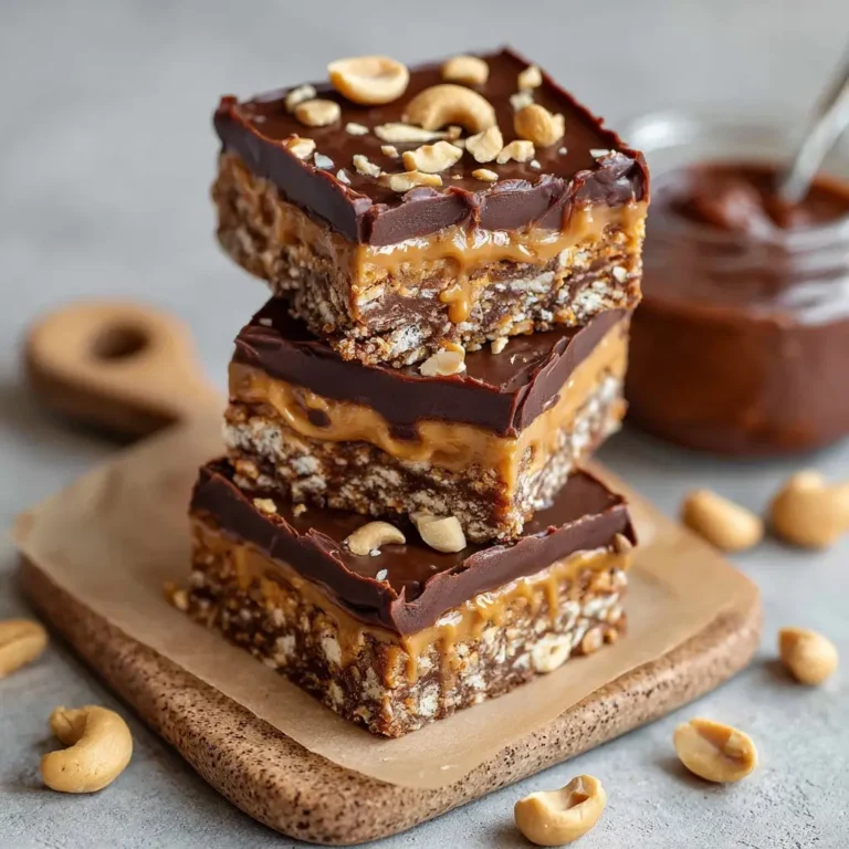 Chocolate Peanut Butter No-Bake Bars
