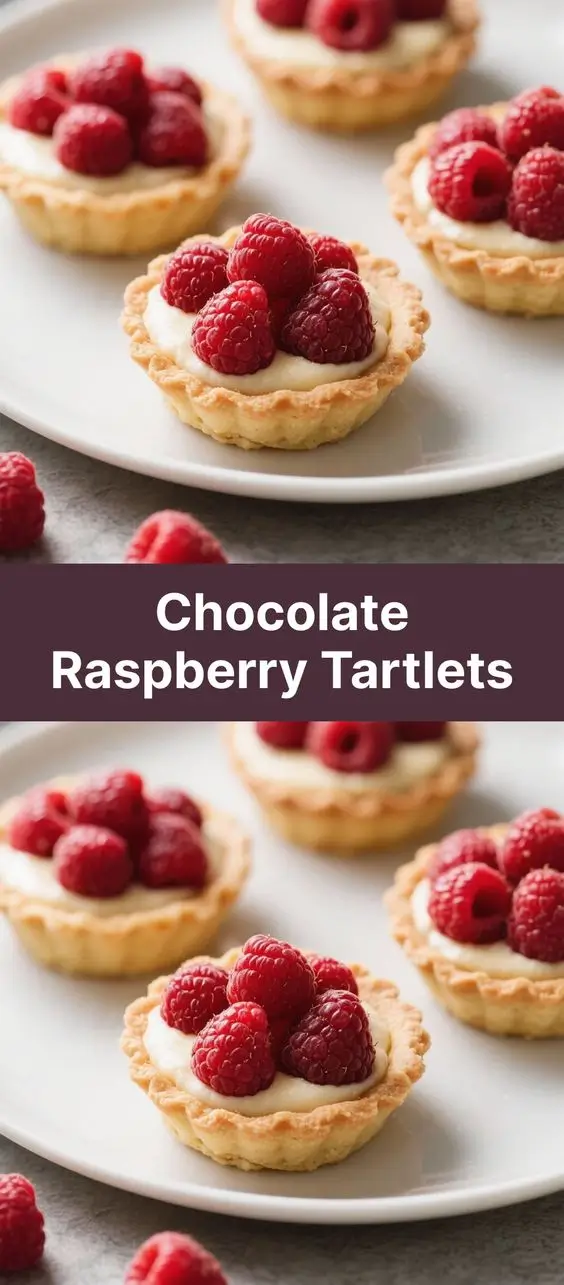 Chocolate Raspberry Tartlets