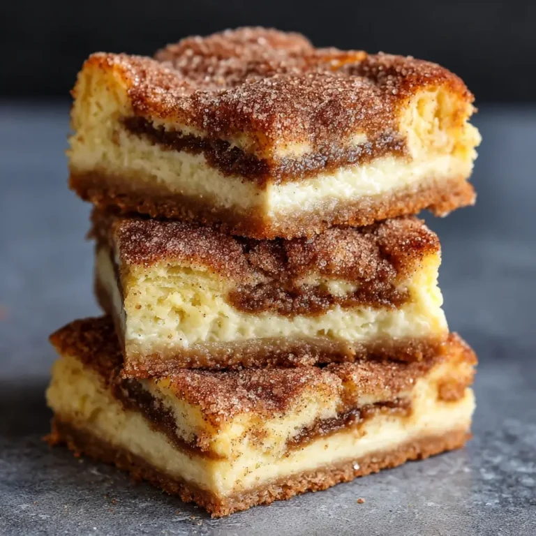 Churro Cheesecake Squares
