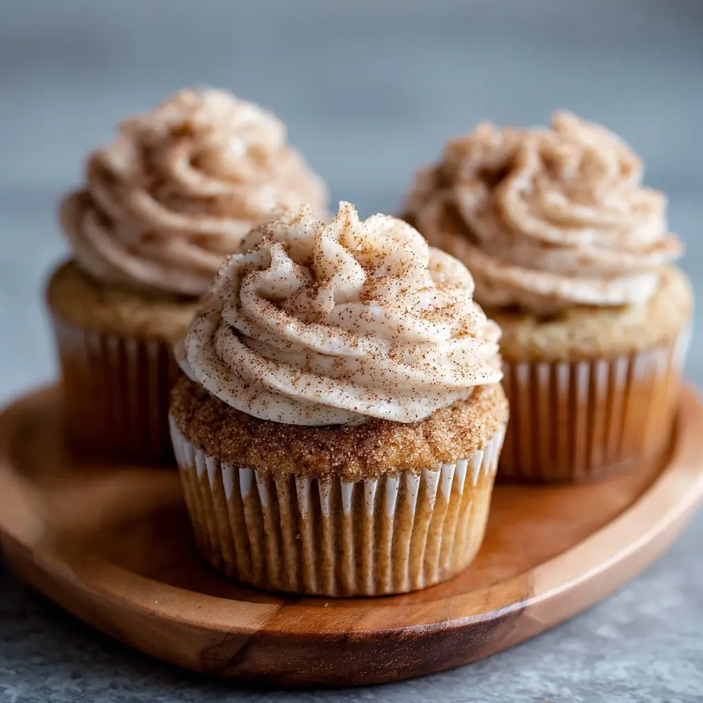 Churro Cinnamon Sugar Cupcakes