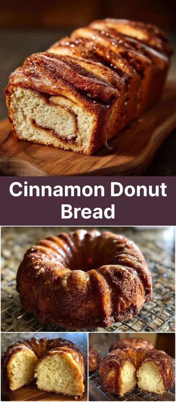 Cinnamon Donut Bread