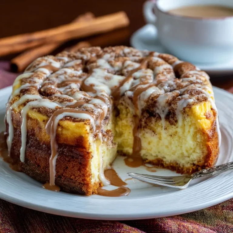 Cinnamon Roll Cheesecake