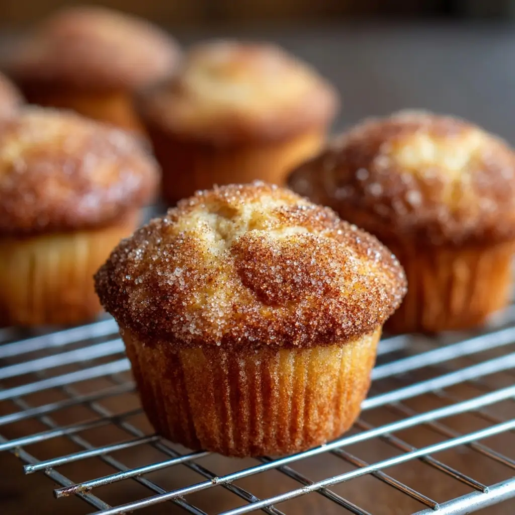 Cinnamon Sugar Donut Muffins