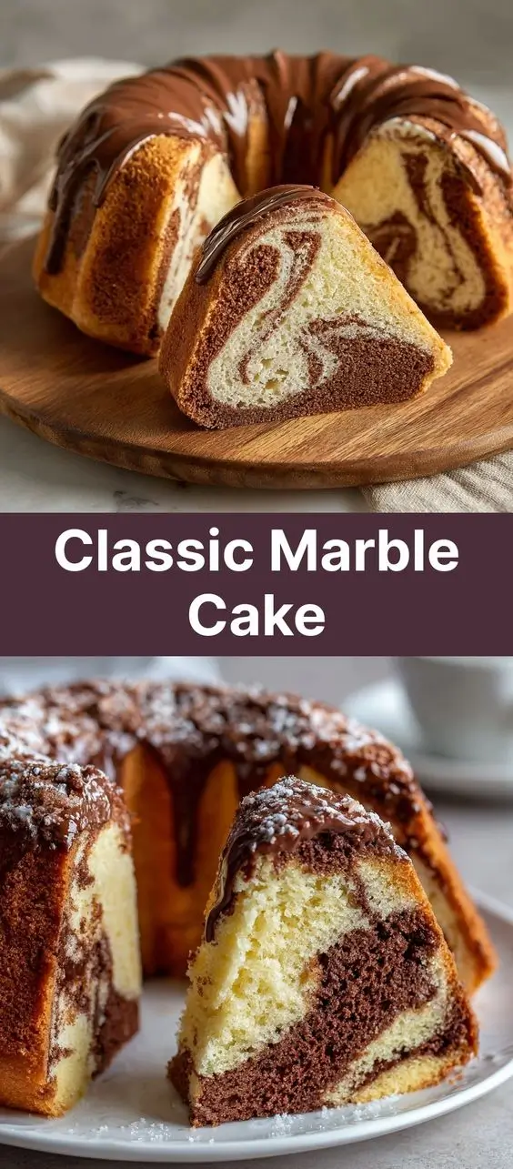 Classic Marble Cake