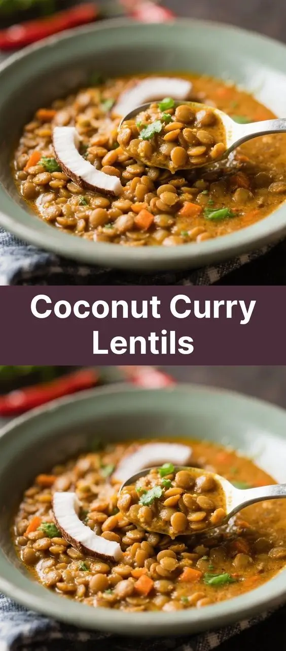 Coconut Curry Lentils