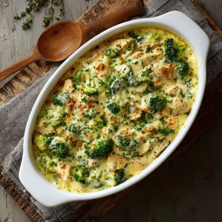 Creamy Broccoli Chicken Casserole