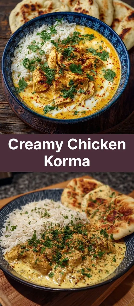 Creamy Chicken Korma