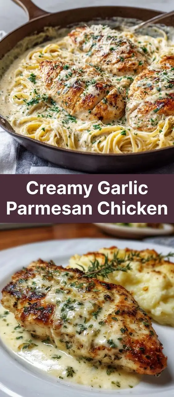 Creamy Garlic Parmesan Chicken