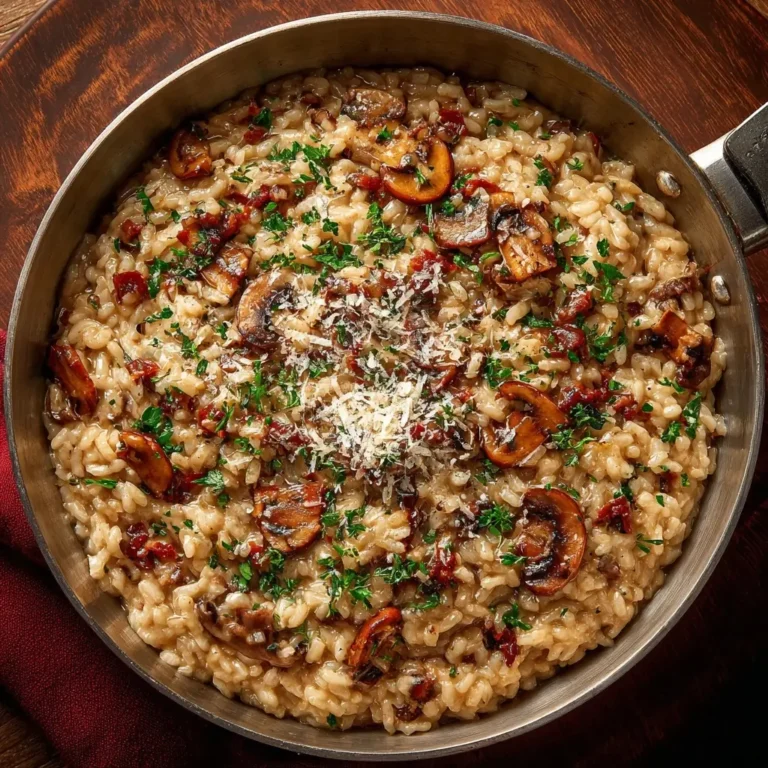 Creamy Mushroom Risotto