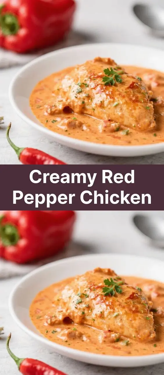 Creamy Red Pepper Chicken