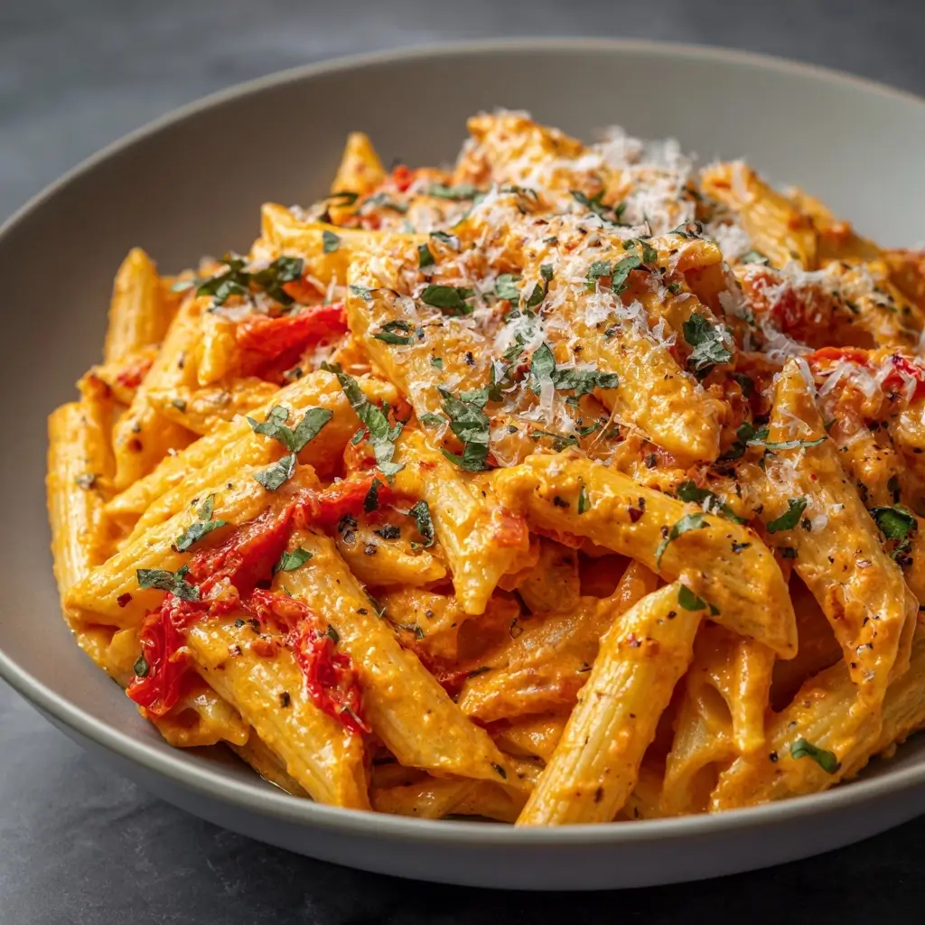 Creamy Roasted Red Pepper Pasta