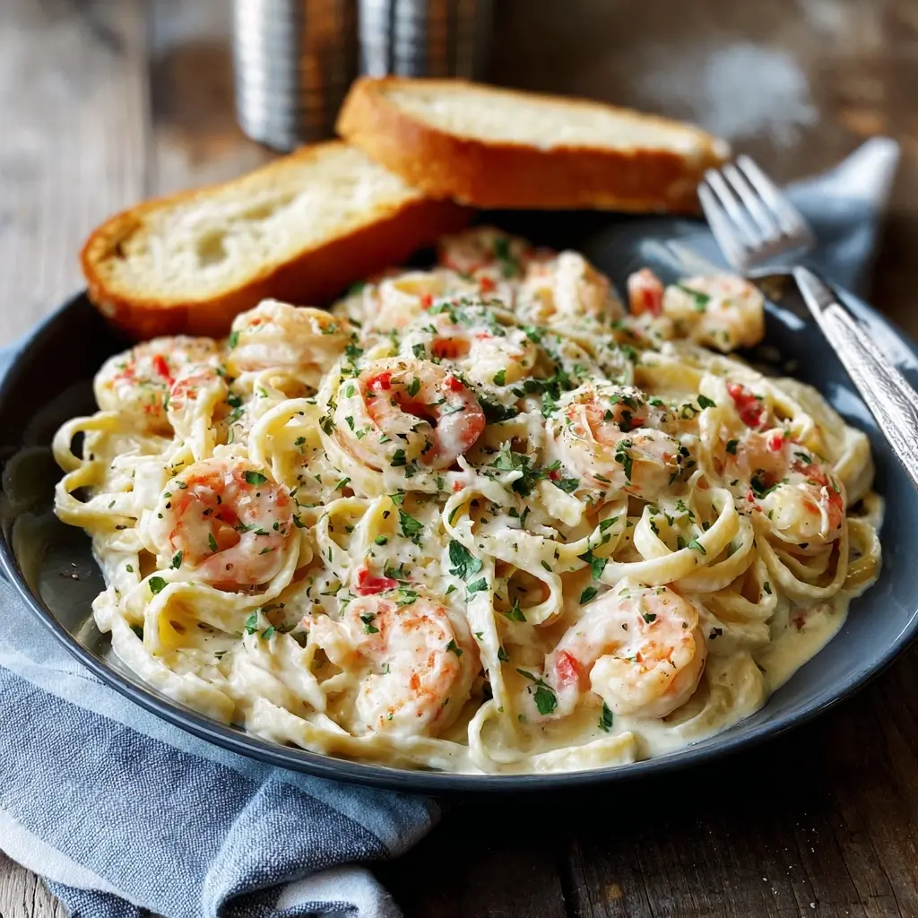 Creamy Shrimp Alfredo