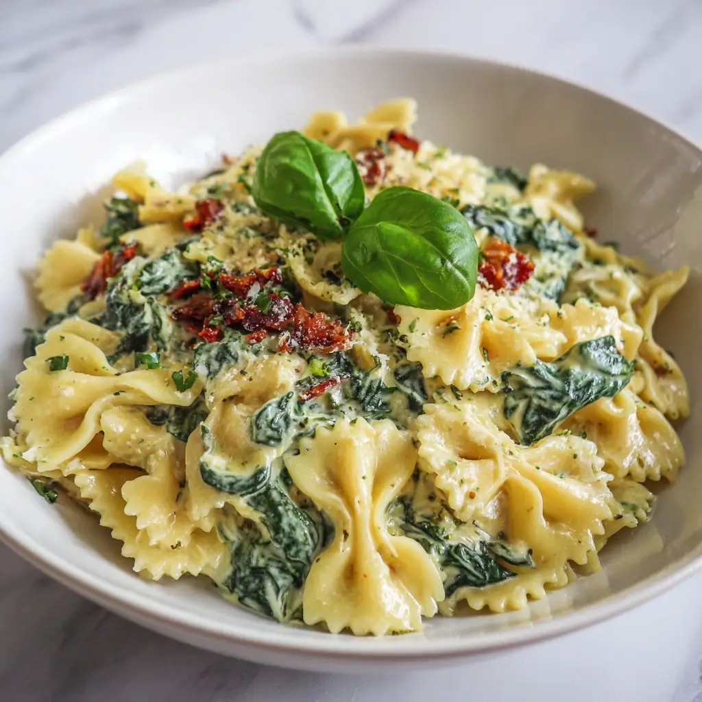 Creamy Spinach Ricotta Pasta