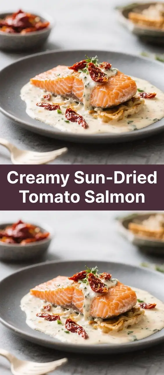 Creamy Sun-Dried Tomato Salmon