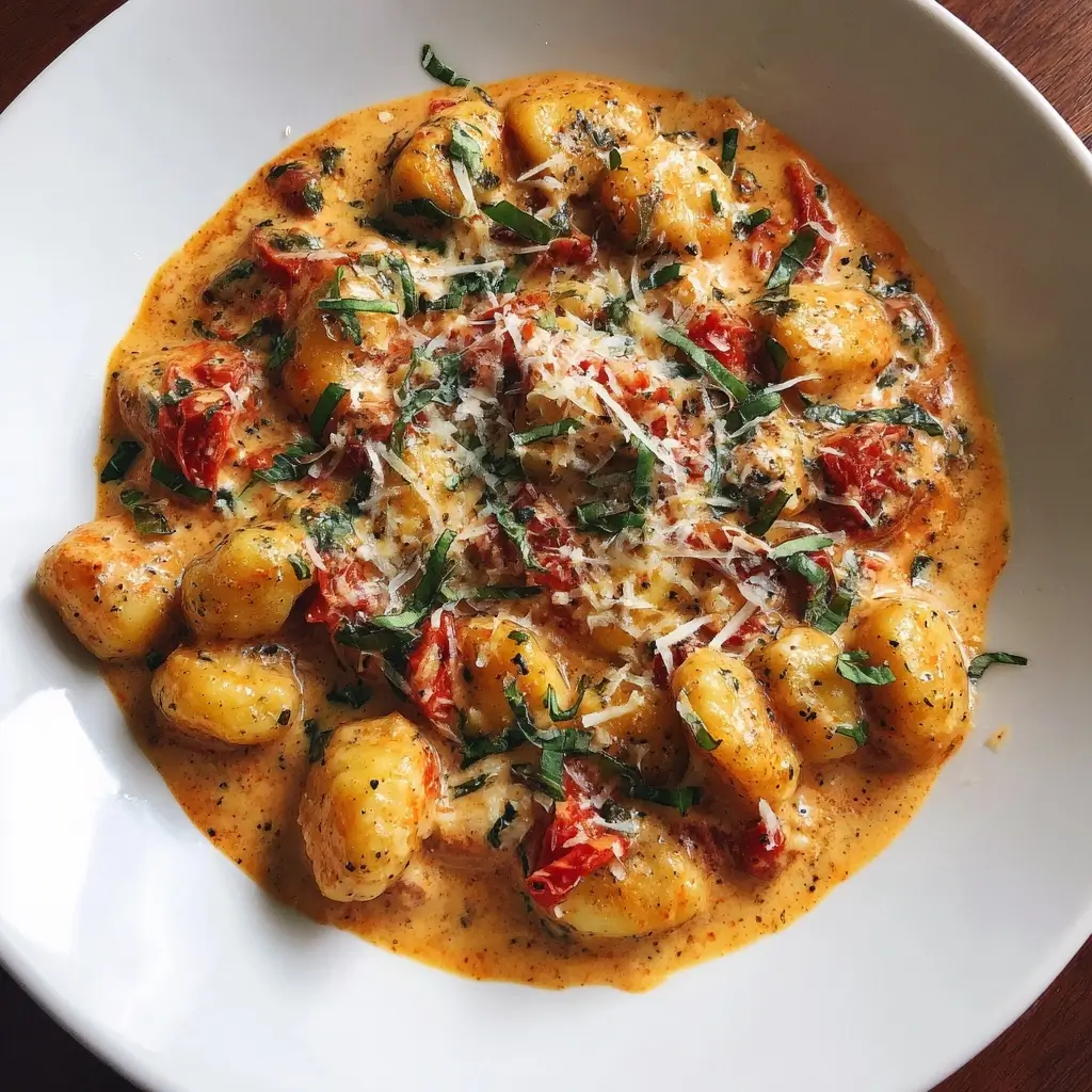 Creamy Tomato Basil Gnocchi
