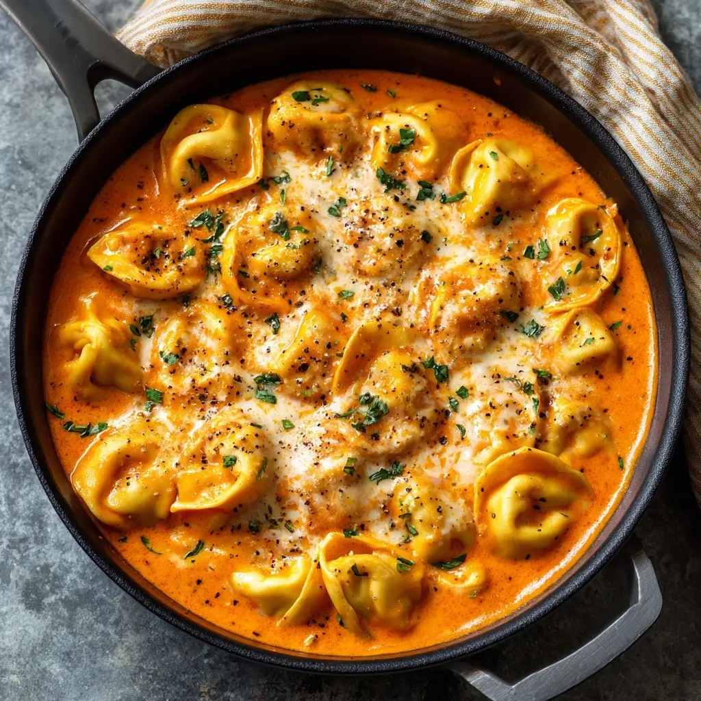 Creamy Tomato Tortellini