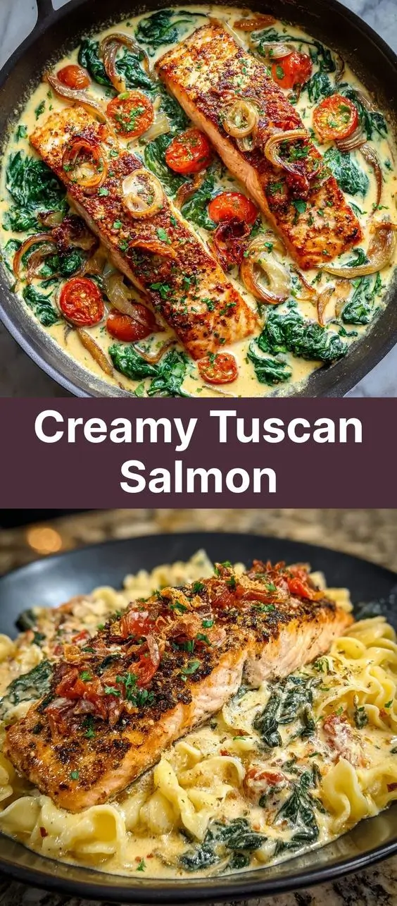 Creamy Tuscan Salmon