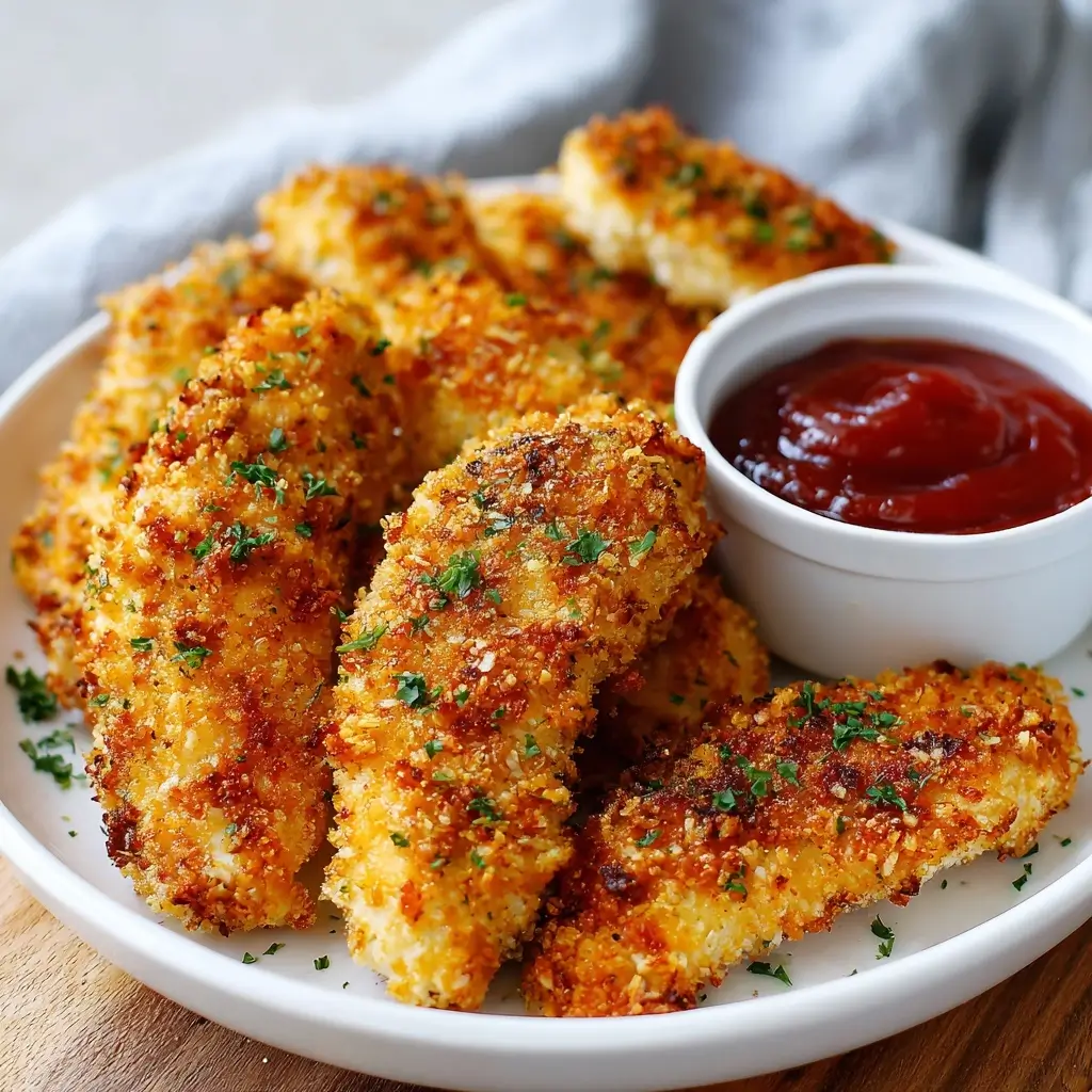 Crispy Baked Chicken Tenders