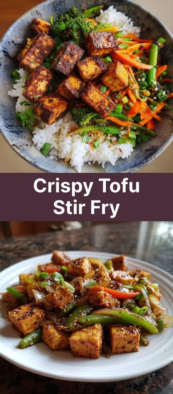 Crispy Tofu Stir Fry