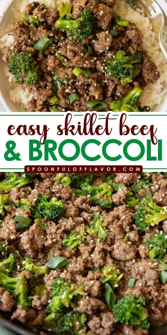Easy Skillet Beef and Broccoli Recipe