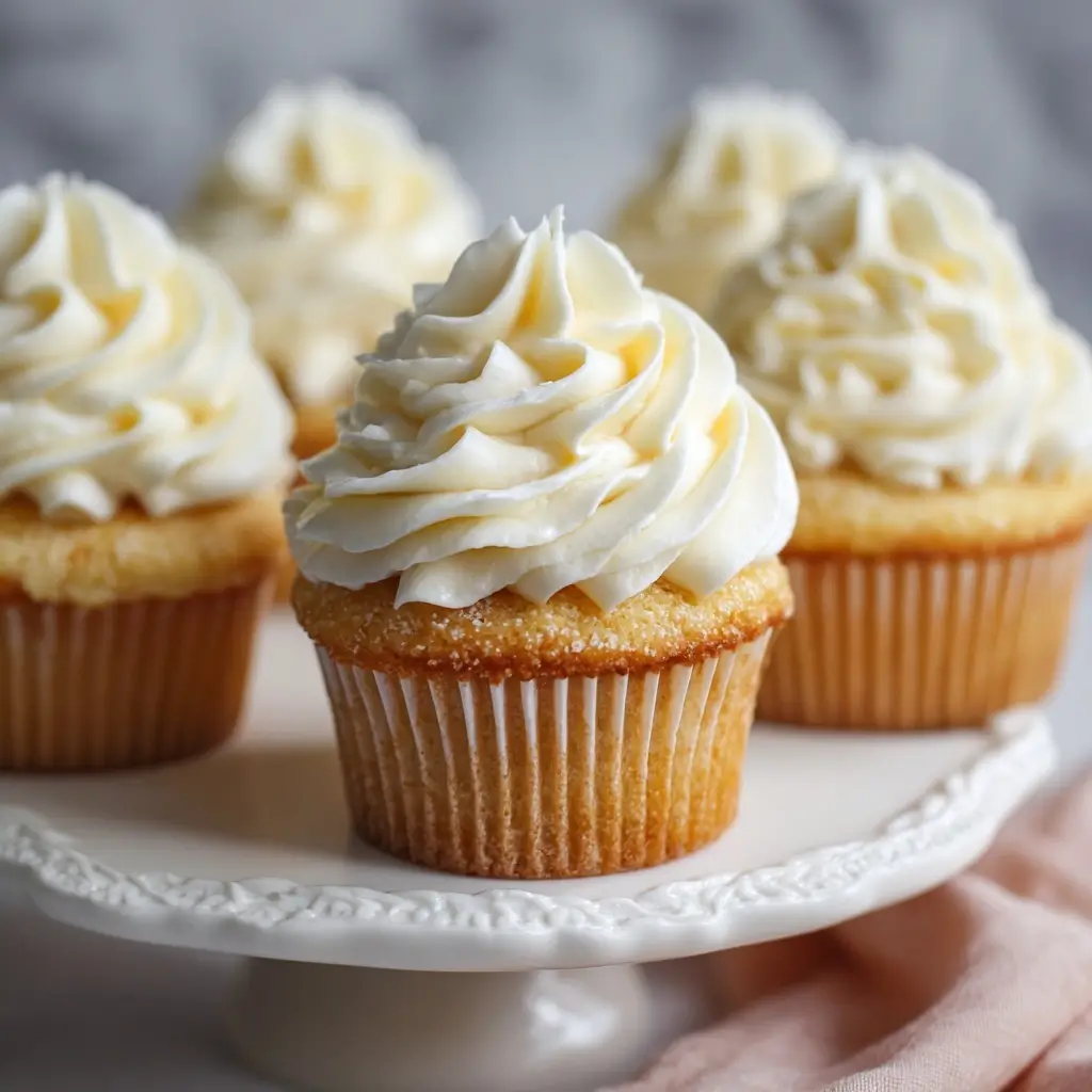 French Vanilla Bean Cupcakes