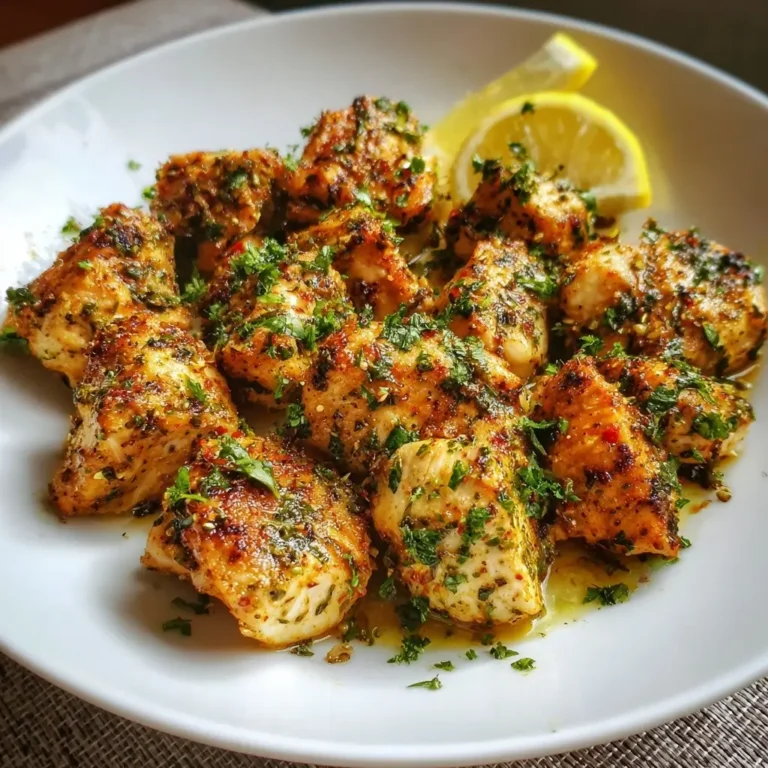 Garlic Butter Chicken Bites