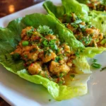 Garlic Butter Chicken Lettuce Wraps