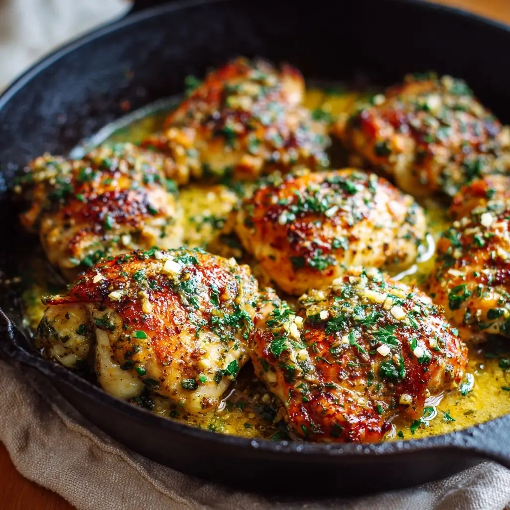Garlic Butter Chicken One Pan Dinner