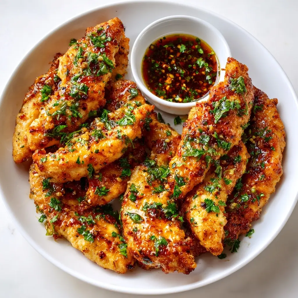 Garlic Butter Chicken Tenders