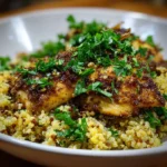 Garlic Butter Chicken and Quinoa