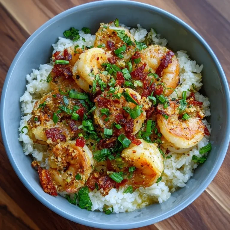 Garlic Butter Shrimp Rice Bowls
