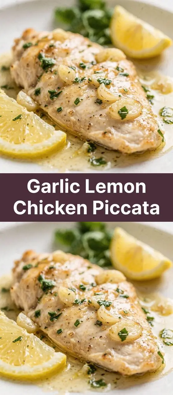 Garlic Lemon Chicken Piccata