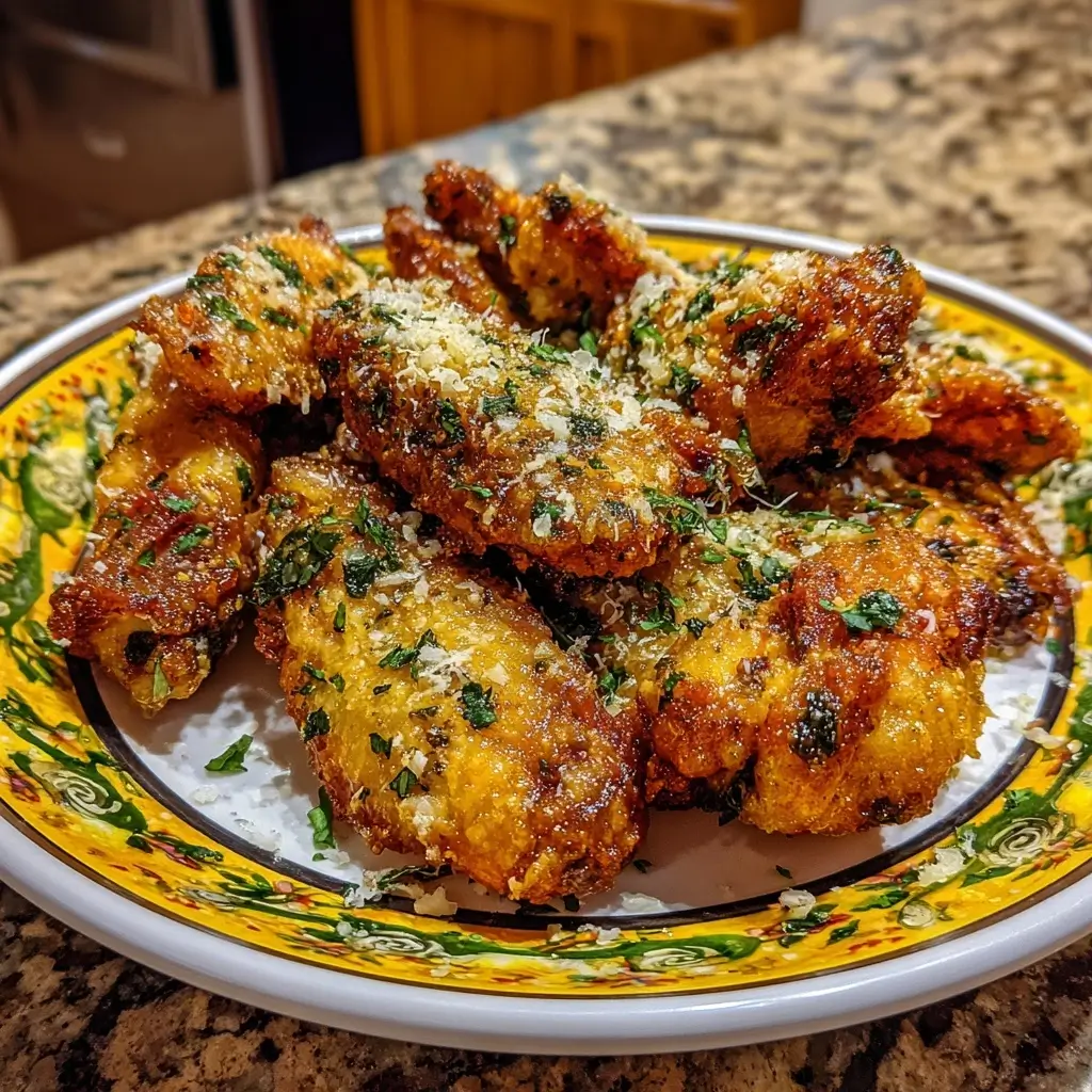 Garlic Parmesan Chicken Wings