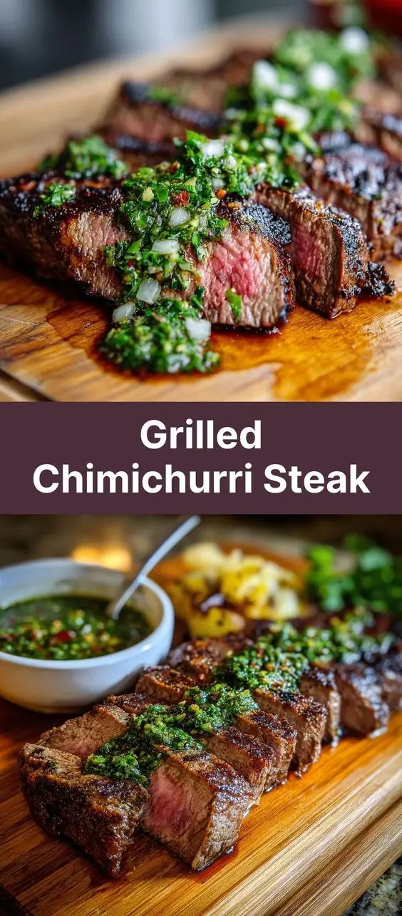 Grilled Chimichurri Steak