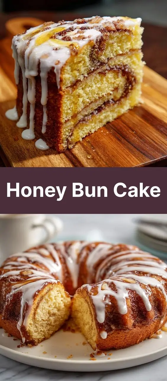 Honey Bun Cake