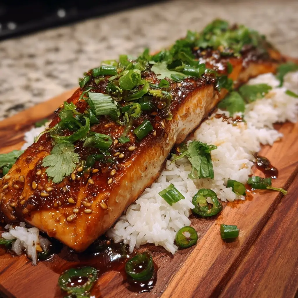 Honey Soy Glazed Salmon