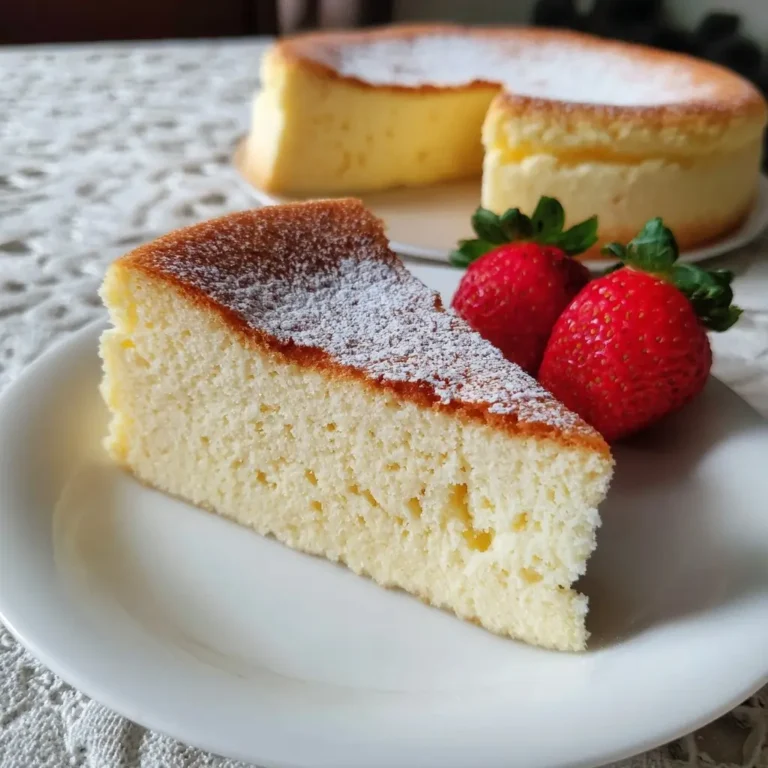 Japanese Cotton Cheesecake