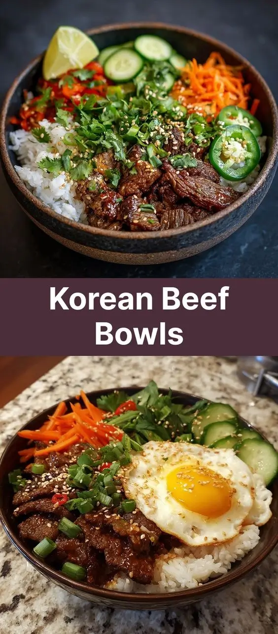 Korean Beef Bowls