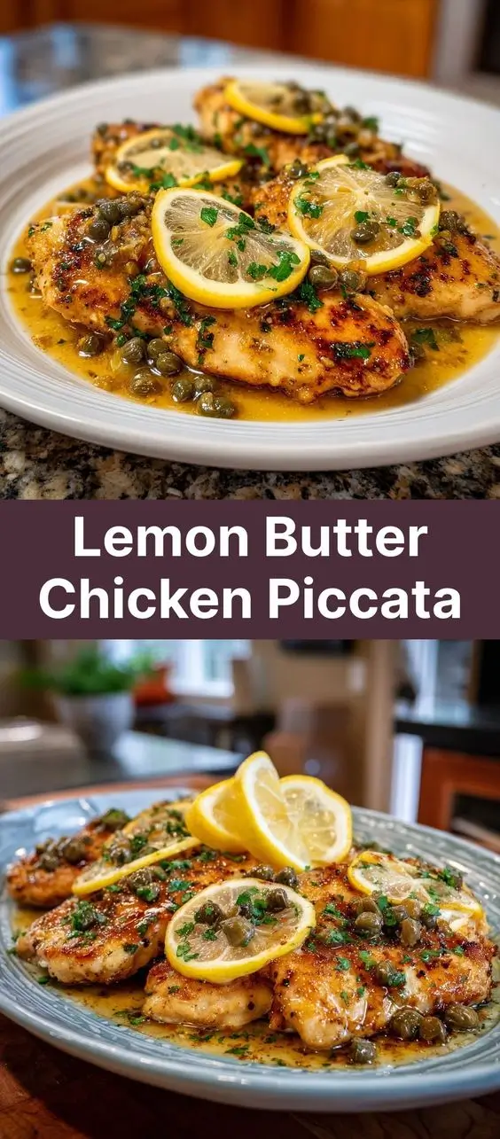 Lemon Butter Chicken Piccata