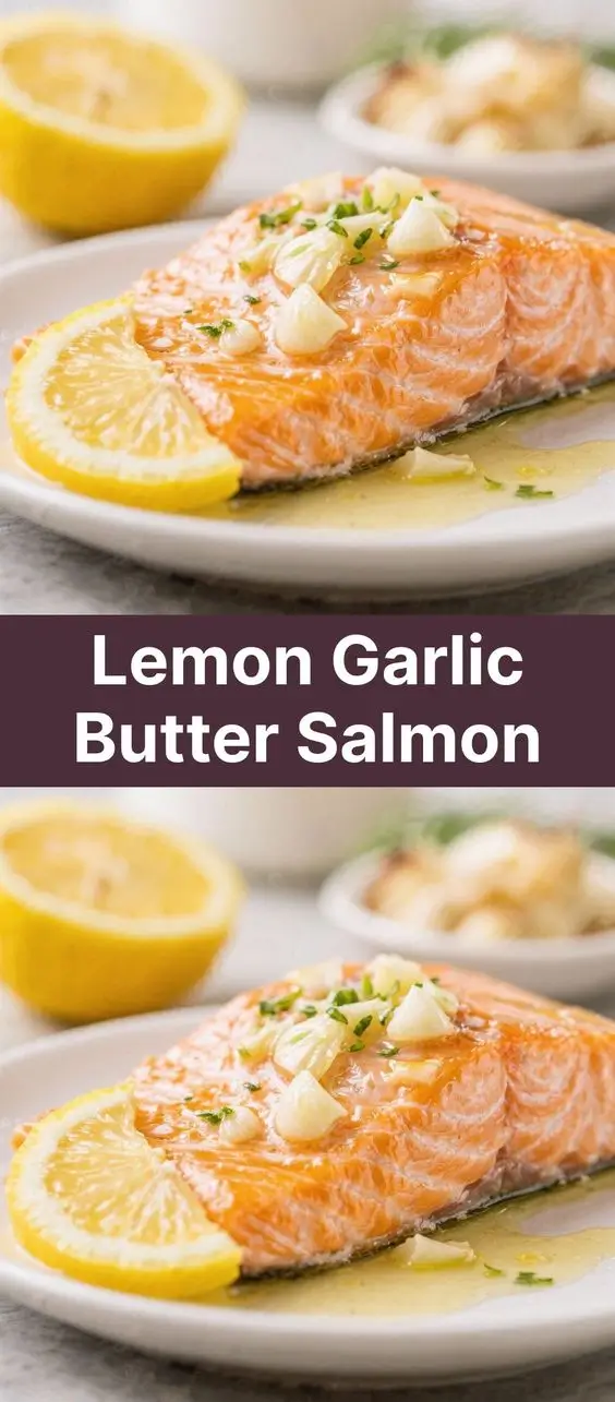 Lemon Garlic Butter Salmon