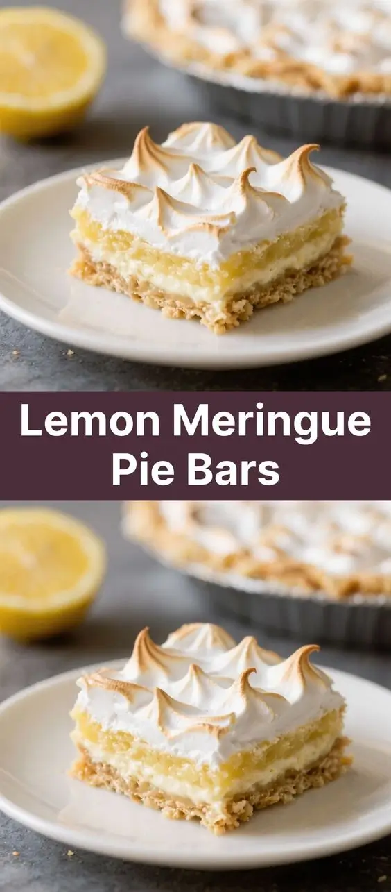 Lemon Meringue Pie Bars