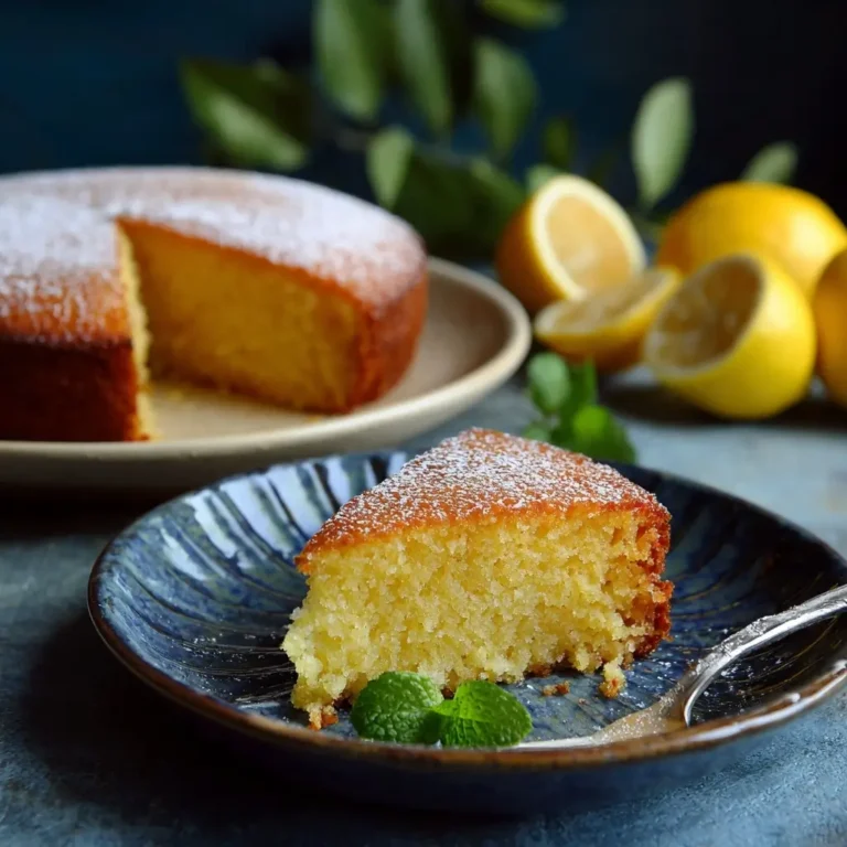 Lemon Olive Oil Cake