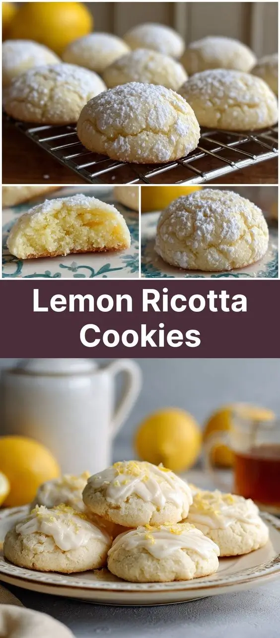 Lemon Ricotta Cookies