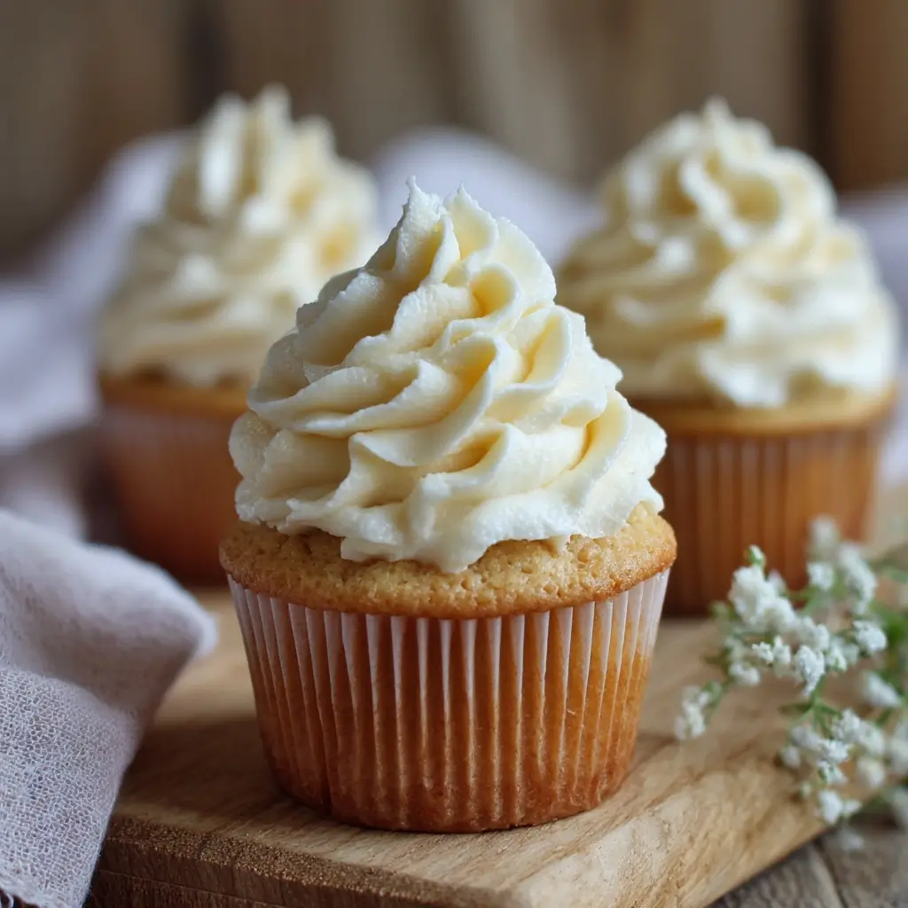 Low Sugar Vanilla Stevia Cupcakes