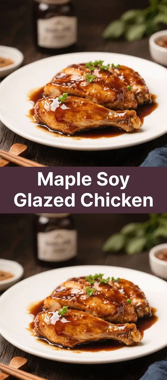 Maple Soy Glazed Chicken