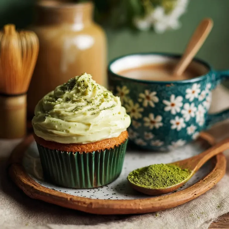 Matcha Latte Cupcakes