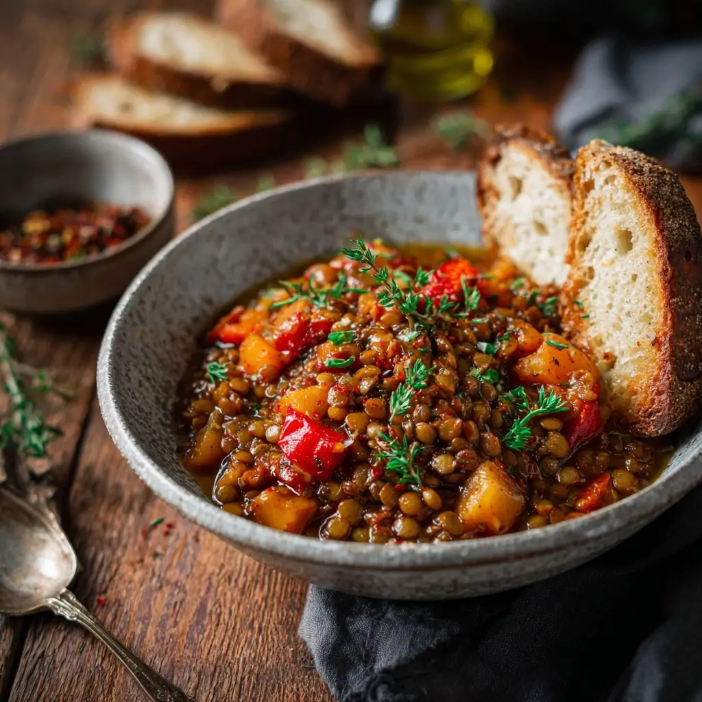 Mediterranean Lentil Stew